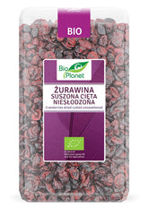 Afine uscate, tăiate, neîndulcite BIO 1 kg - BIO PLANET